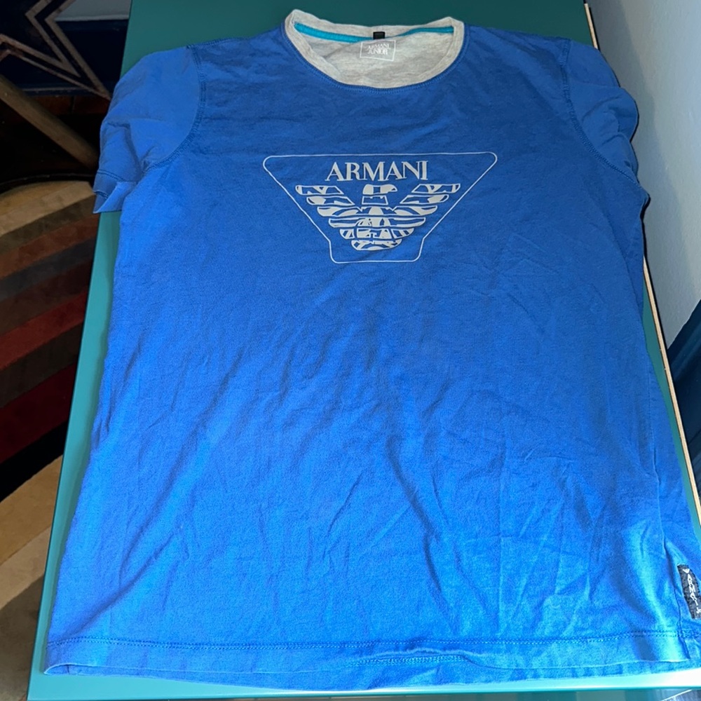Armani junior t shirt size 16